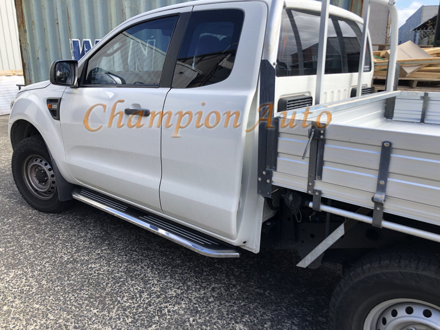 Ford Ranger Super Cab  Side Steps Running Boards Aluminum 2012-2022 CMP94