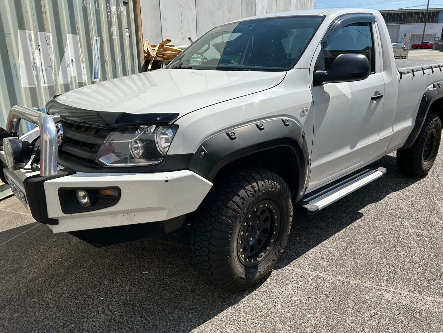 Single Cab Side Steps for VW Amarok single cab  2010-2019 (S6)