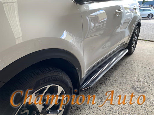 Kia Sportage Black Side Steps Running Boards 2016-08/2021 (XR)