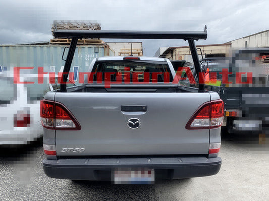 3'' Aluminium Ladder Rack fit Ford Ranger 2012+, Mazda BT50 2012-2021 TUB BLACK