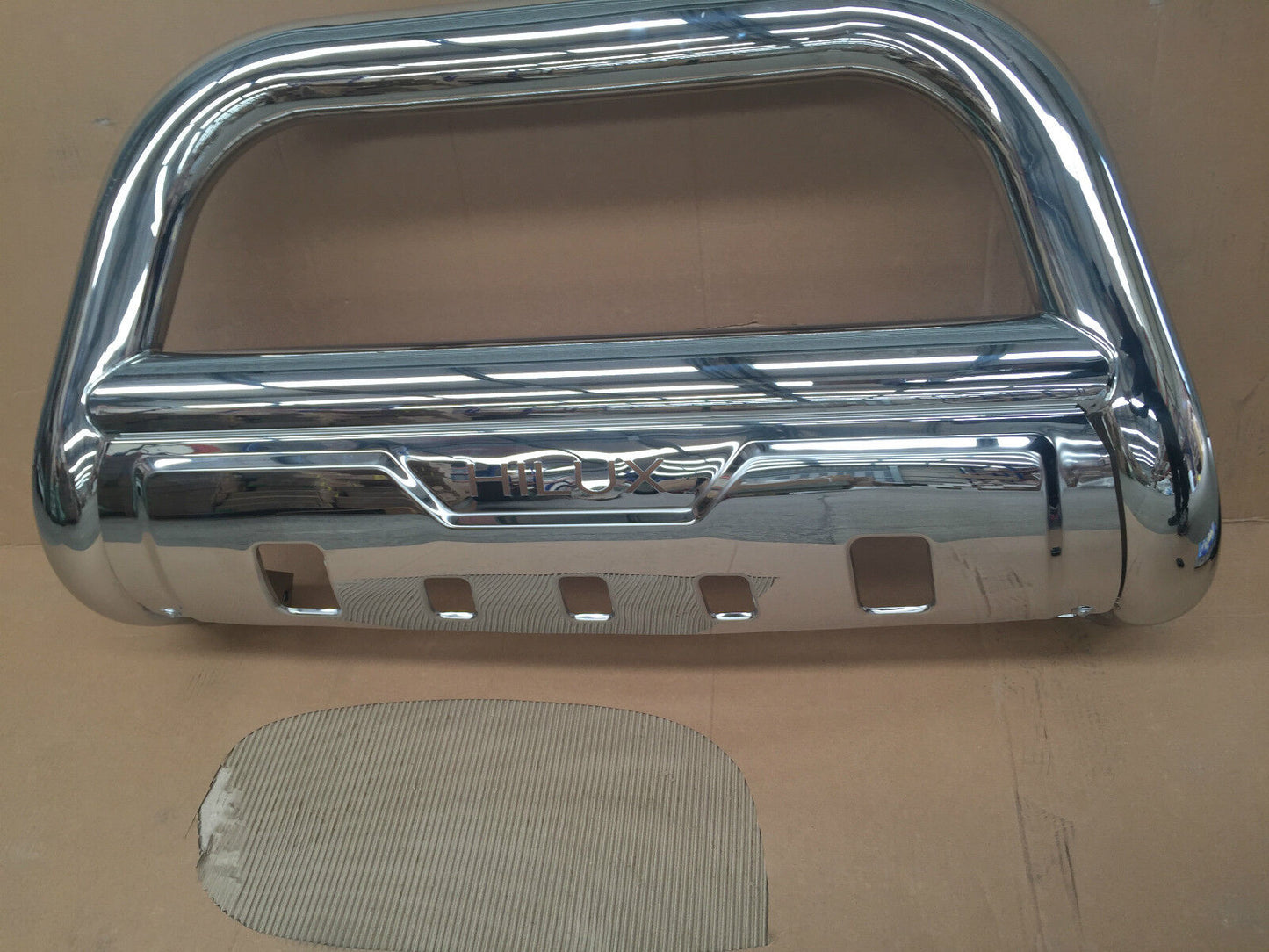 3.5'' Oval Stainless Steel Low Loop Nudge Bar For MAZDA BT50  09/2020-2024