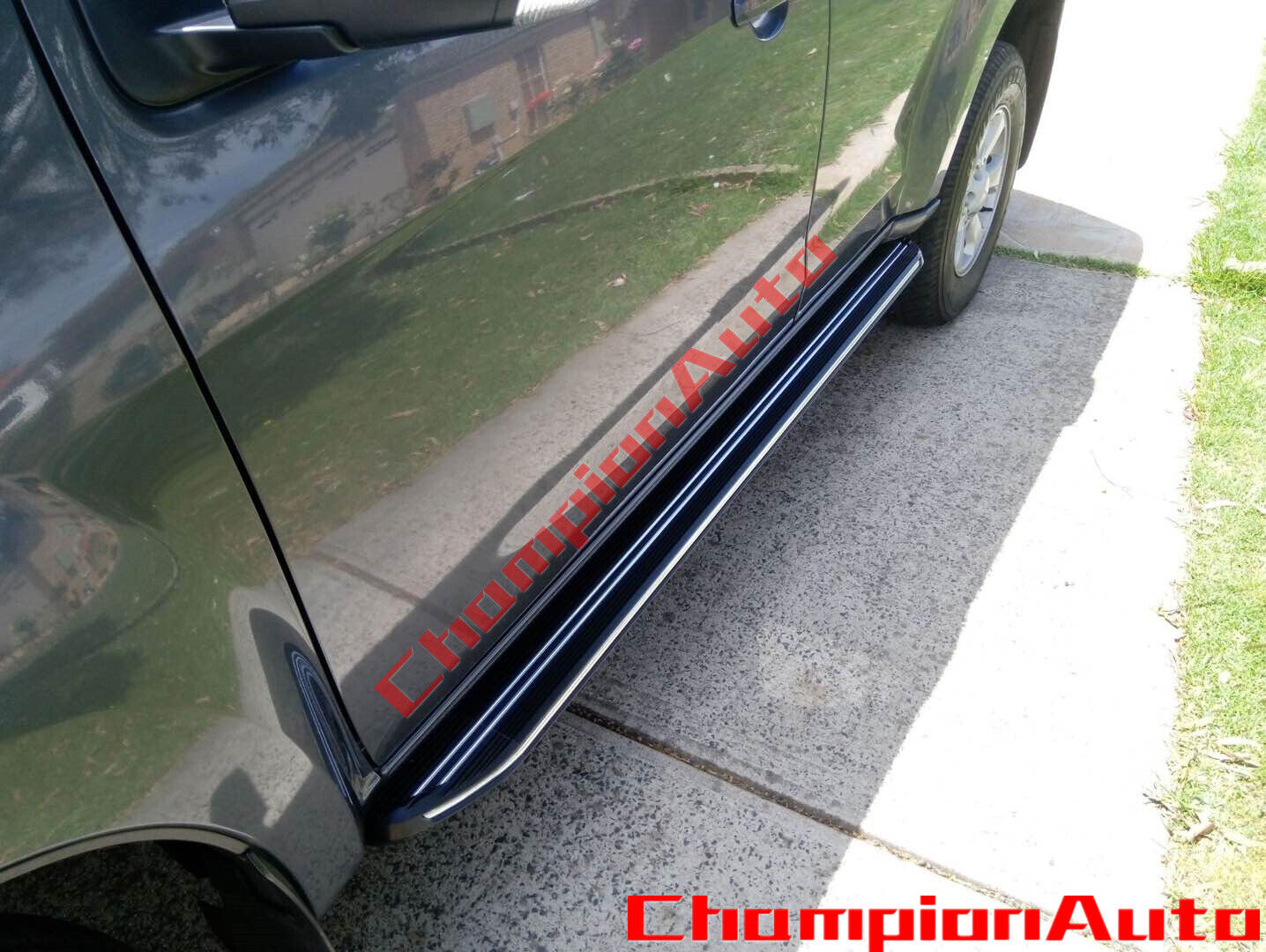 Isuzu MUX MU-X Side Steps Running Boards Aluminum 2013 - 2020 (XR)