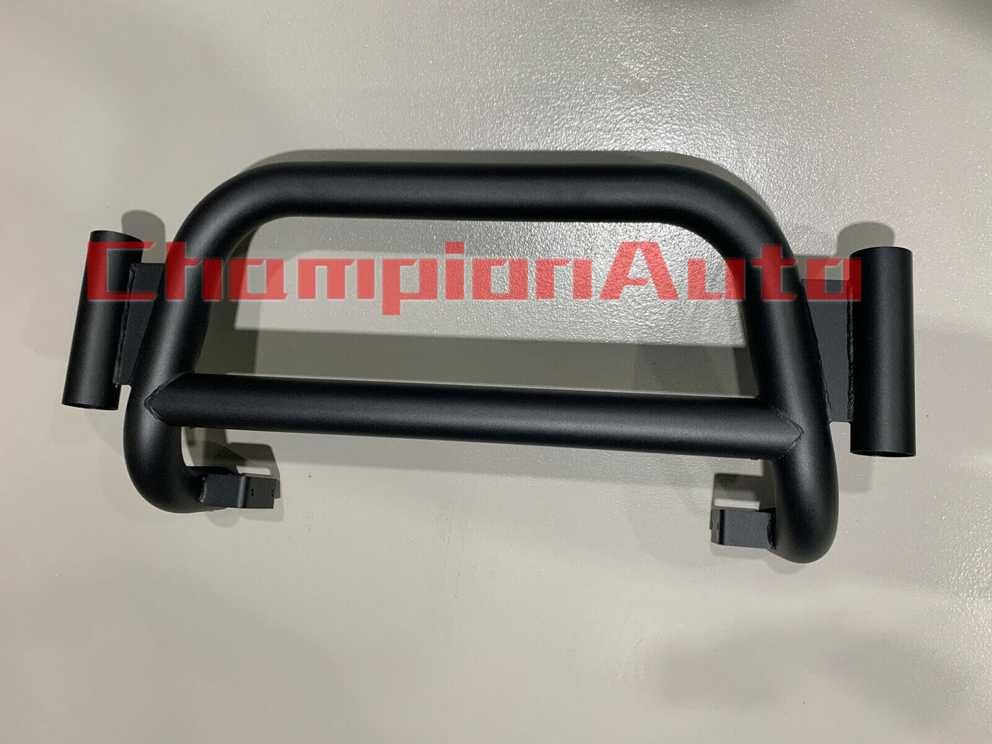 BLACK Nudge Bar for Holden Colorado RG 2012-2020 WITH Front Ladder Rack H Rack