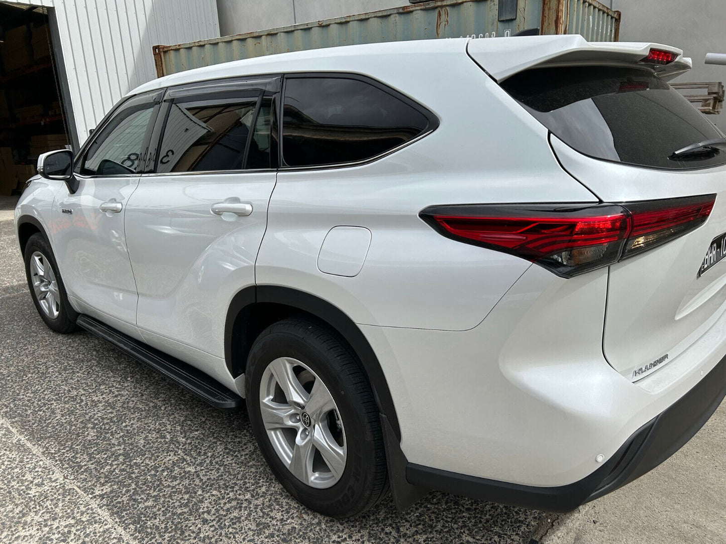 Side Steps Running Boards Aluminium for The New Toyota Kluger 2021- 2024 (XRB)