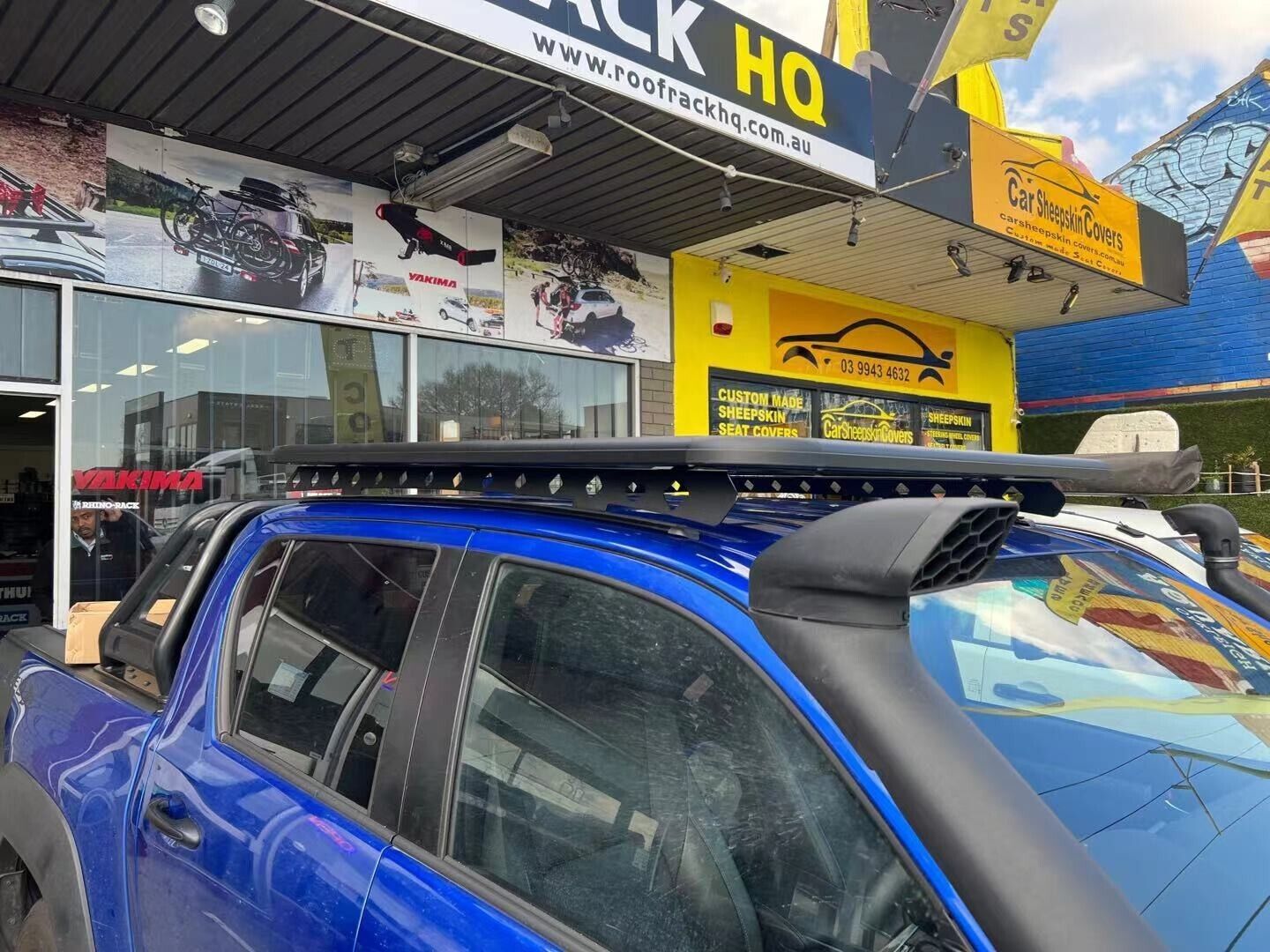 1530x1250mm Alloy Platform Roof Rack for Mazda BT50 2012-2021 DUAL CAB