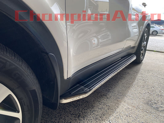 Kia Sportage Aluminium Side Steps Running Boards 2016 - 08/2021 (cmp88)