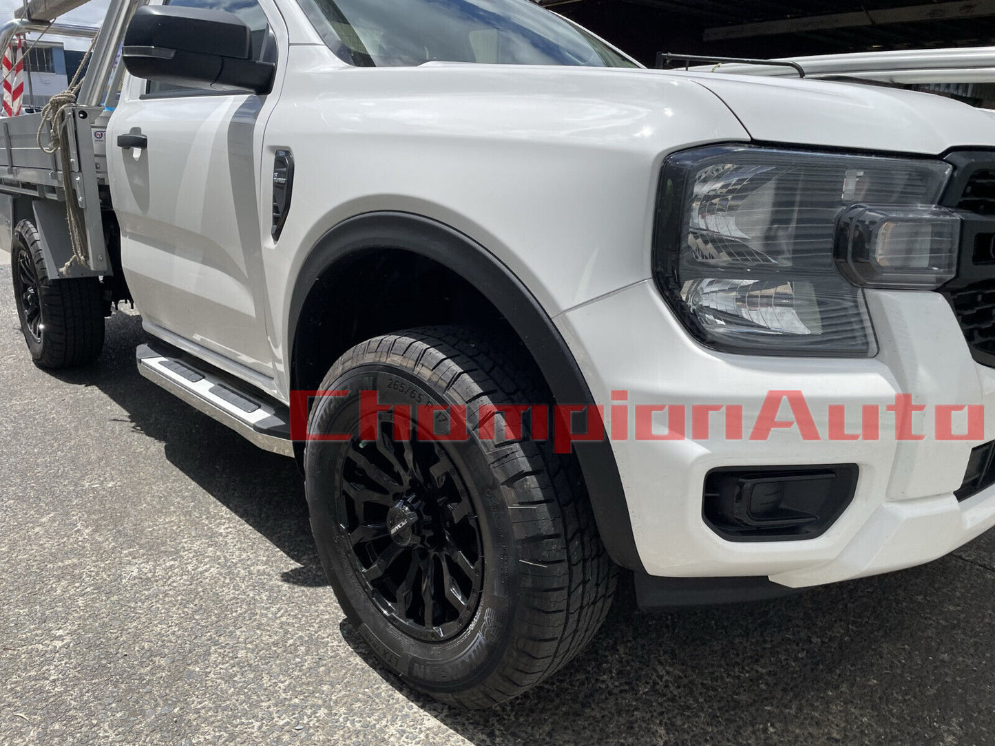 Single Cab Ranger Side Steps For the Next Gen Ford Ranger 09/2022-2024 (CMP15)