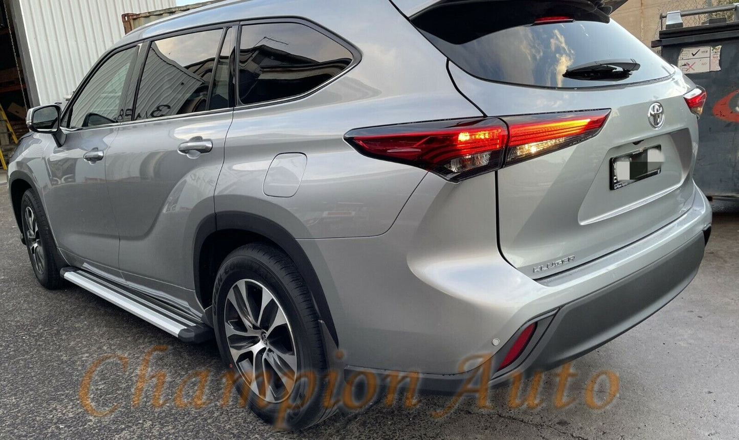 Side Steps Running Boards Aluminium for The New Toyota Kluger 2021 - 2025  (S6)