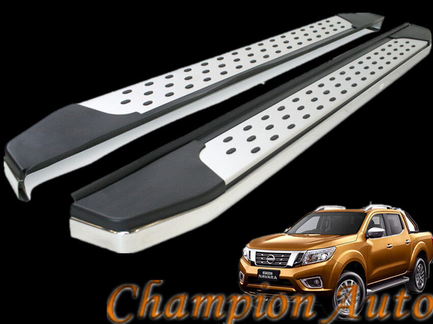 Nissan Navara NP300 D23 Dual Cab Running Boards Side Steps 2015-2024 (CMP16)