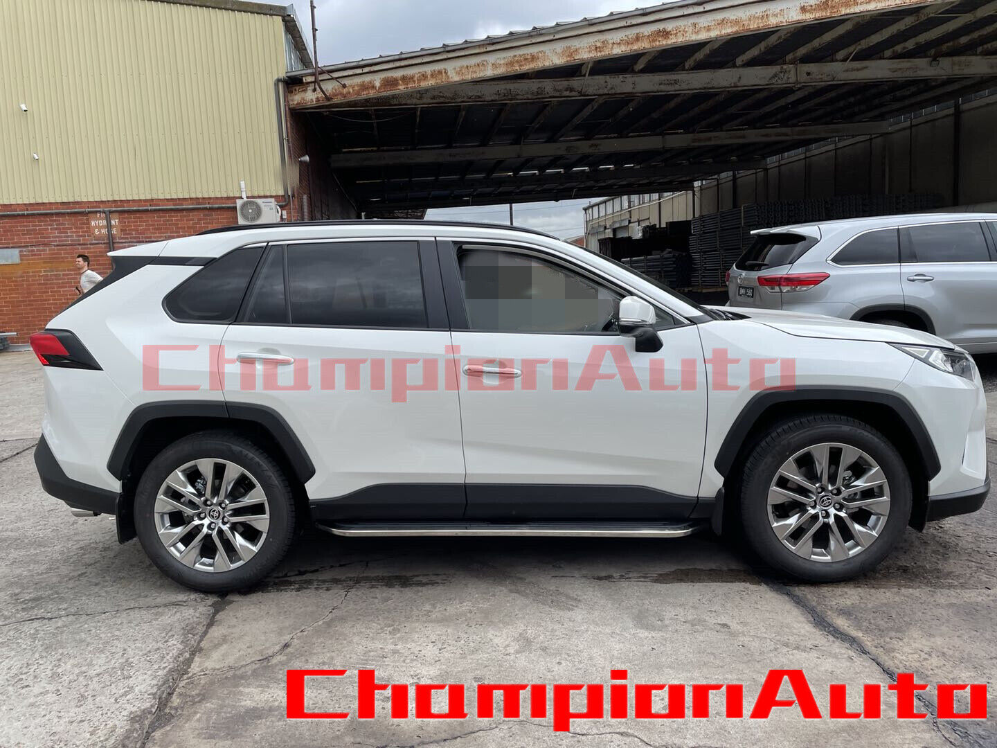 Side Steps Running Boards Aluminium To Fit Toyota Rav4 2019 - 2023 (CMP94)