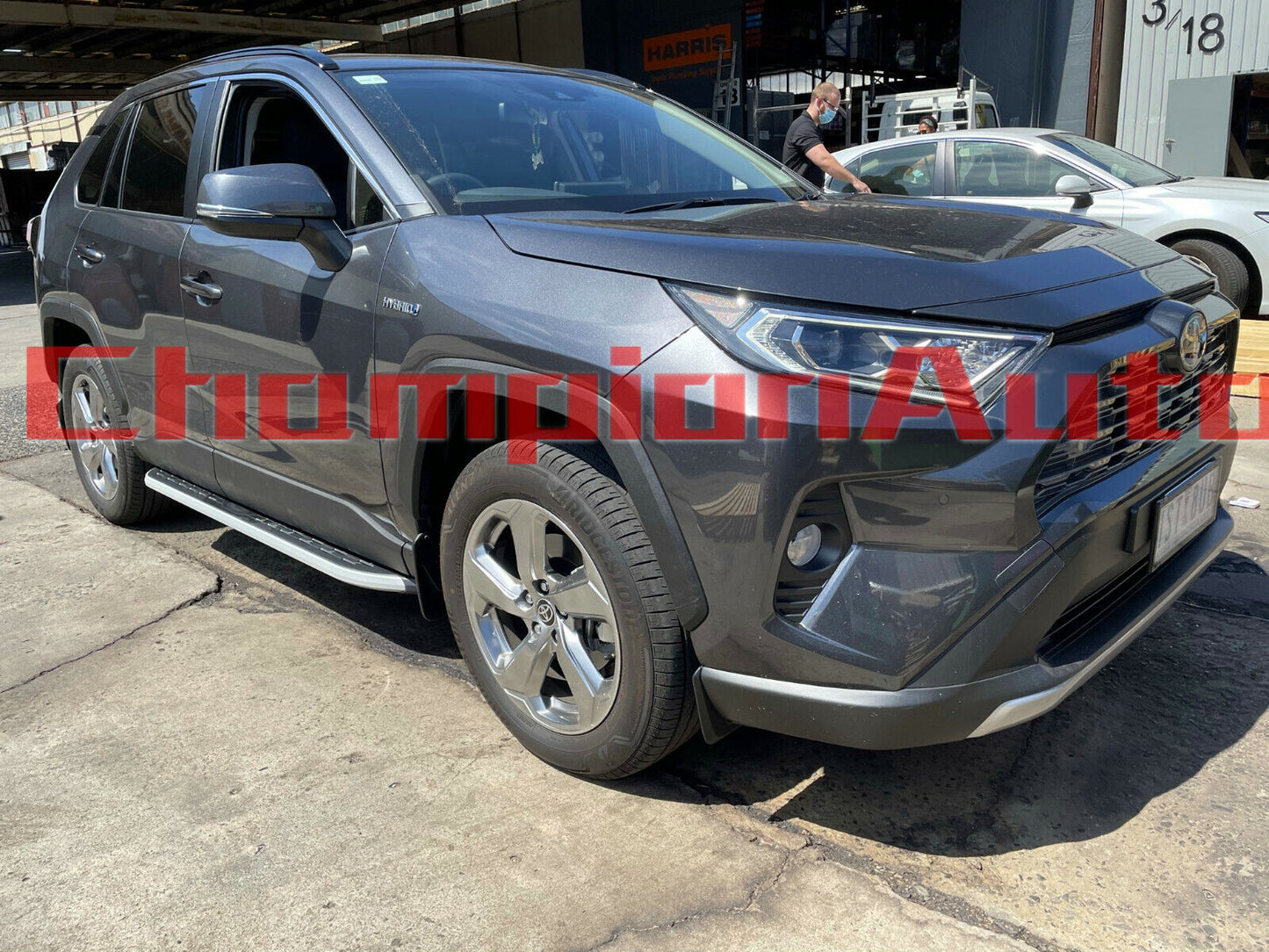 Side Steps Running Boards Aluminium To Fit Toyota NEW Rav4 2019 -2024 (XK)