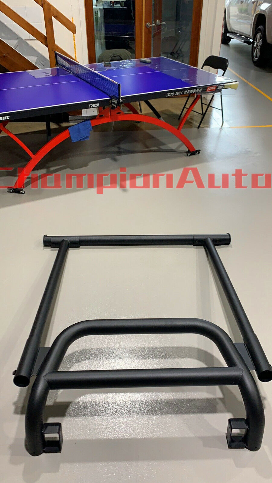 BLACK Nudge Bar + Front Ladder Rack H Rack H-Frame for  Isuzu D-max 09/2020-2024