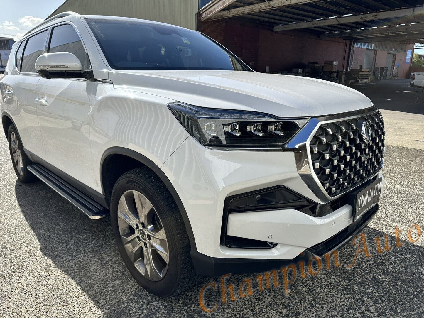 Side Steps Running Boards for SsangYong Rexton 2019-2024 All Models (S5)