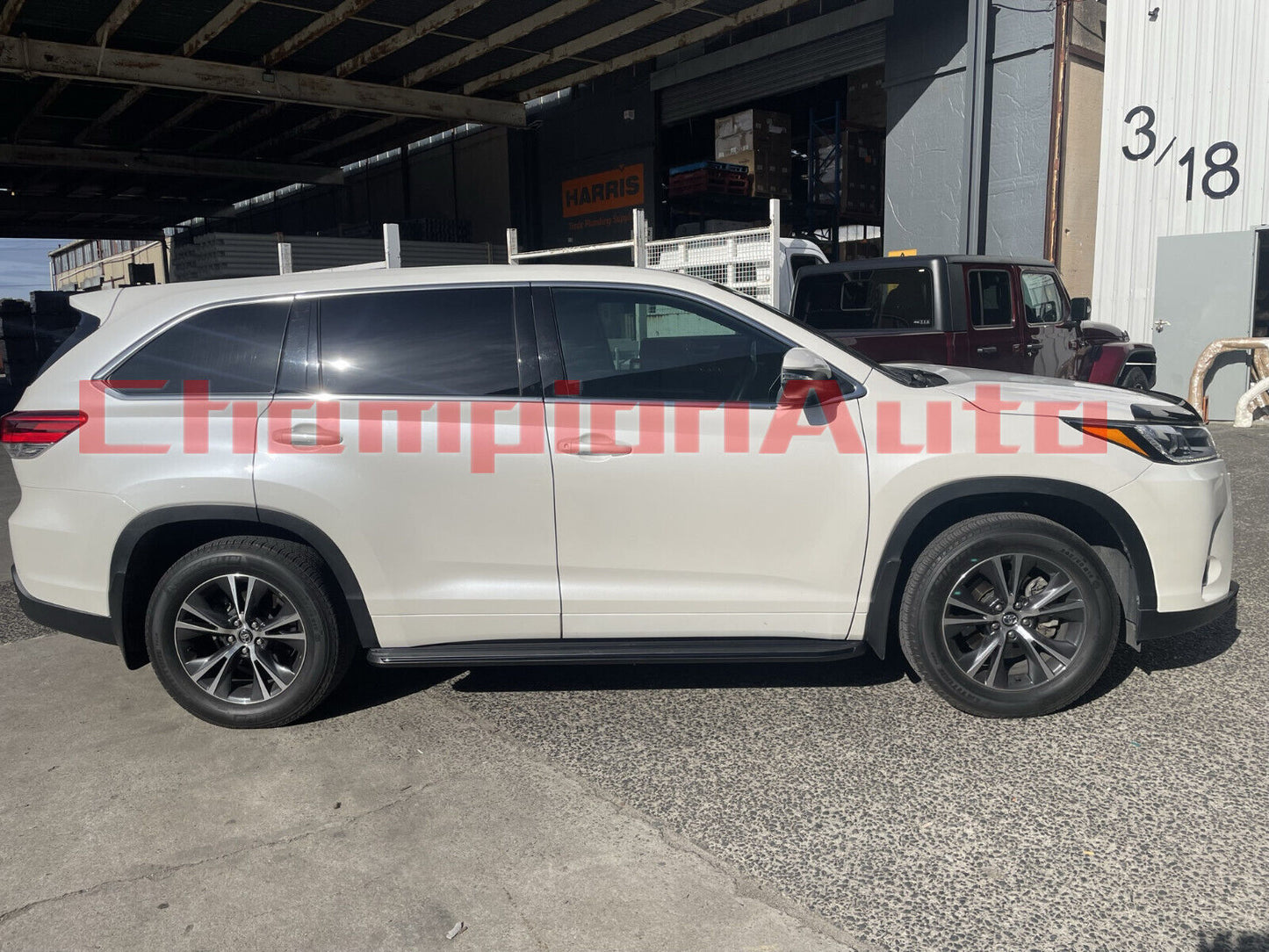 Side Steps Running Boards Aluminium for Toyota Kluger 2014-2020 (XRB)