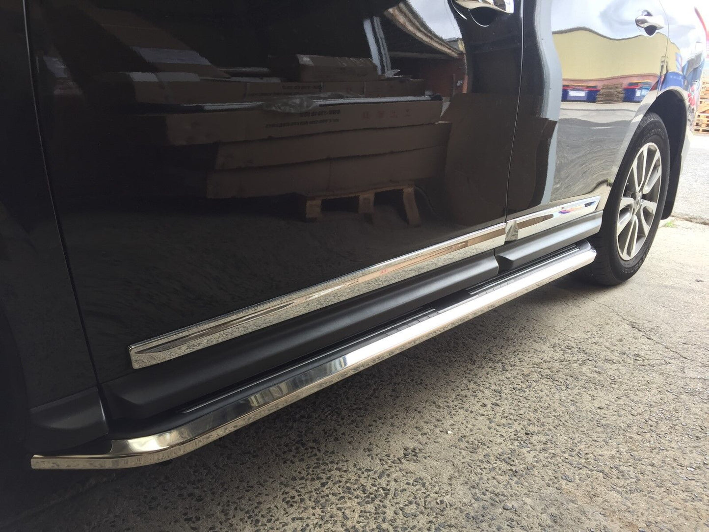 Nissan Pathfinder R52 Side Steps Running Boards Full Size 2013 - 2022 (CMP94)