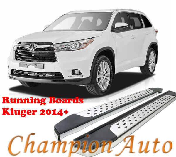 Side Steps Running Boards Aluminium for Toyota Kluger 2014 - 2020 (CMP16)