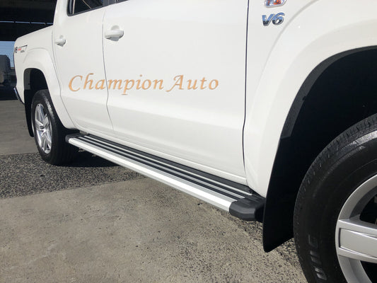 Dual Cab Side Steps Running Boards for Toyota Hilux Workmate 2018-2024 (S6)