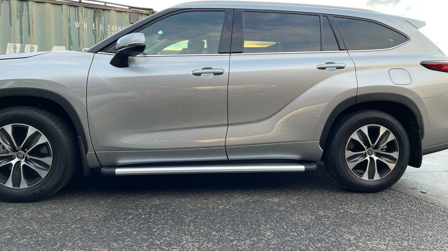 Side Steps Running Boards Aluminium for The New Toyota Kluger 2021 - 2025  (S6)