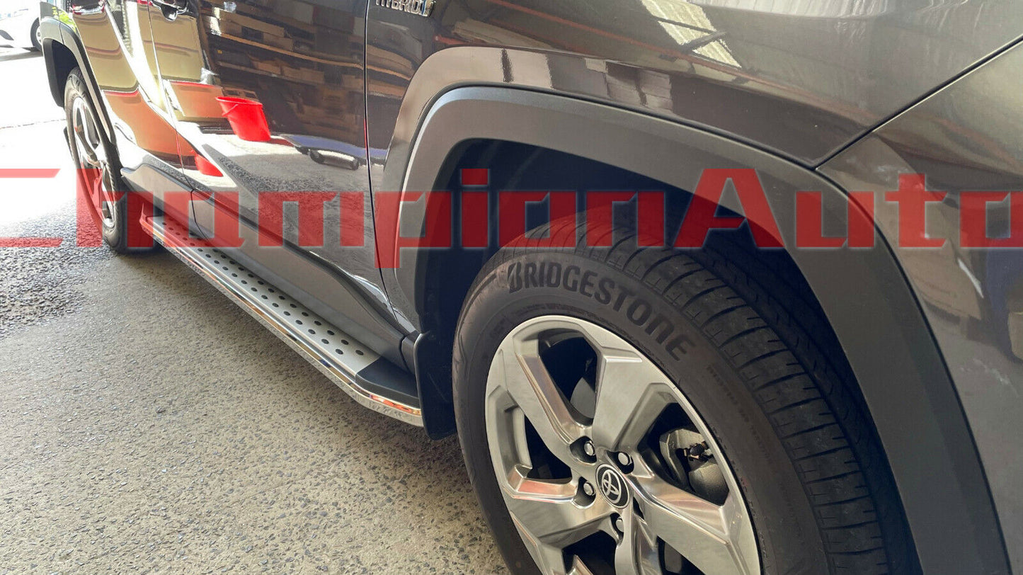 Side Steps Running Boards Aluminium To Fit Toyota NEW Rav4 2019-2023(CMP16)