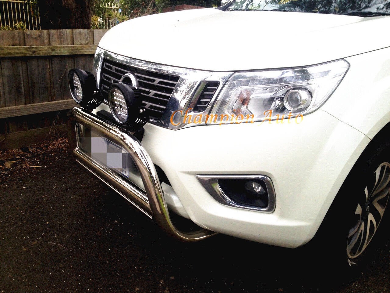 Nissan Navara NP300 D23 2015 - 2020  3.5'' Nudge Bar Stainless Steel