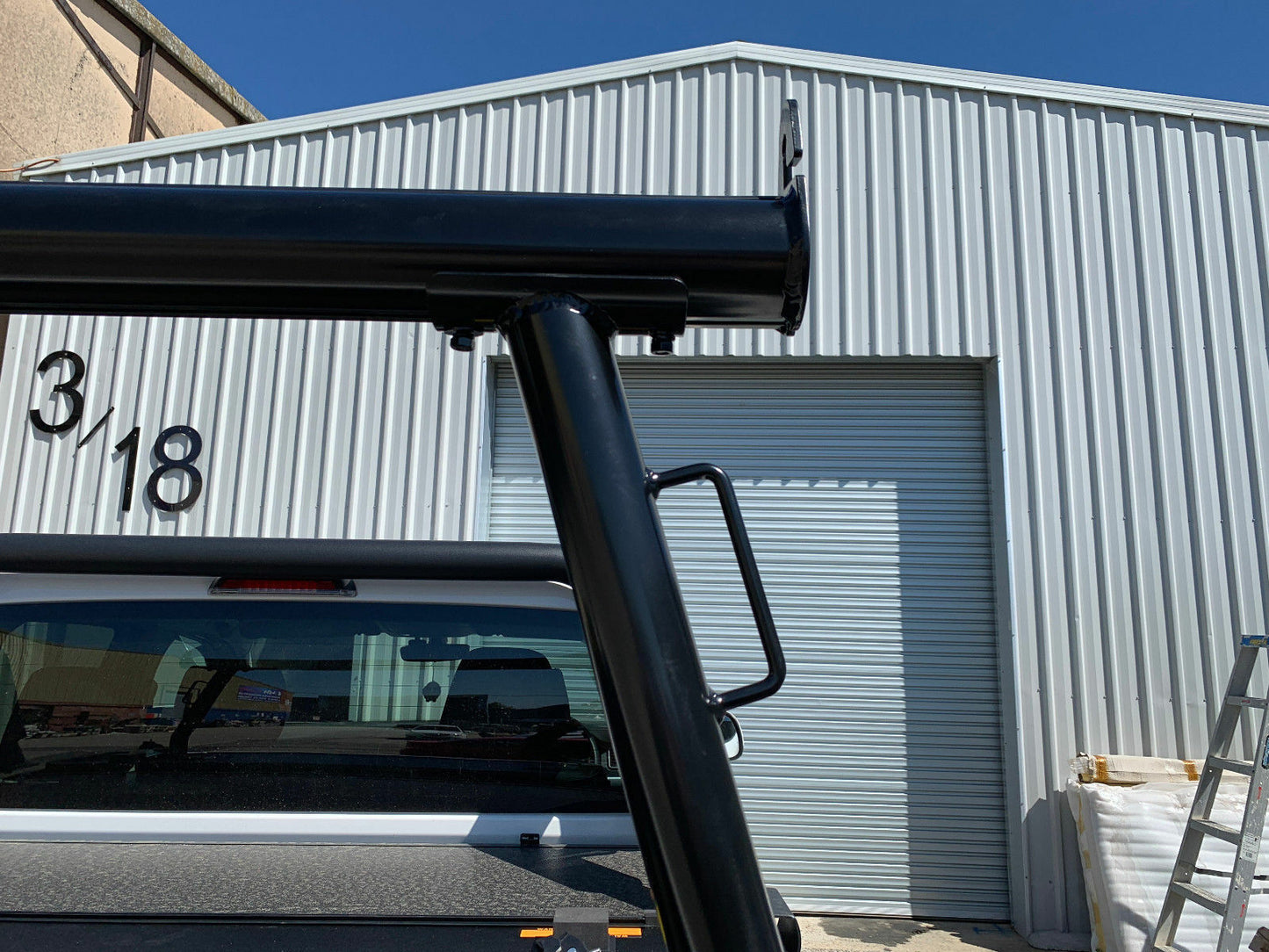 Ladder Rack with extension bar Mitsubishi MQ MR Triton Dual cab Tub 2015-2024