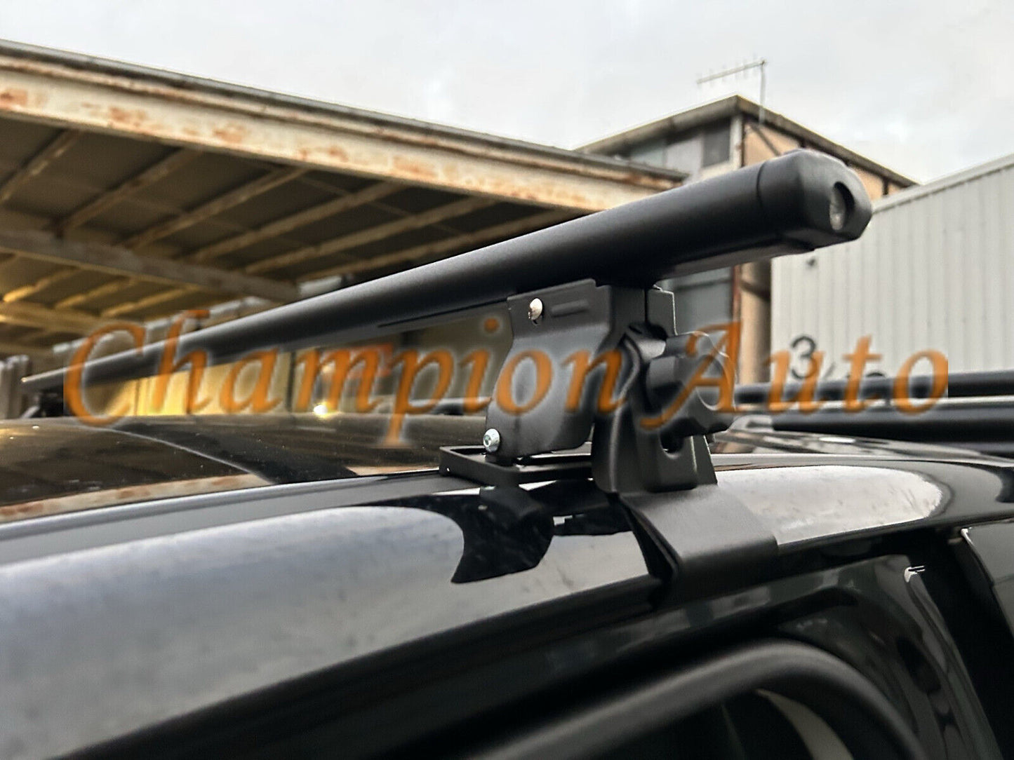 Ute Roof Racks 142cm Black Two Cross Bars fit Ford Ranger BT50 2012 to 2020+