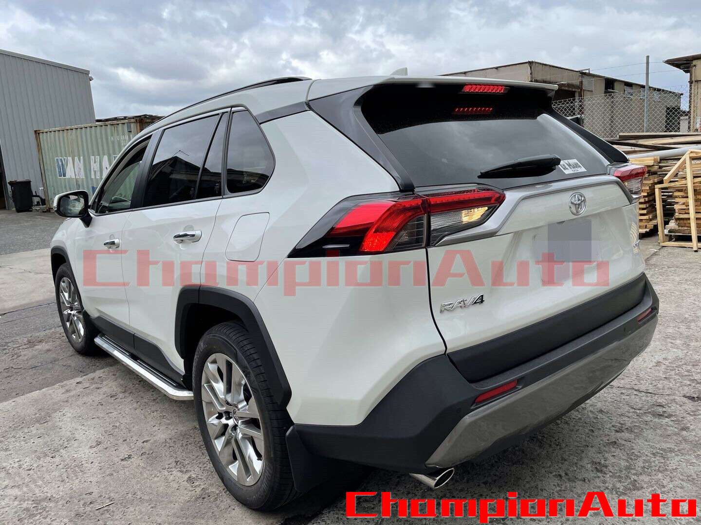 Side Steps Running Boards Aluminium To Fit Toyota Rav4 2019 - 2023 (CMP94)