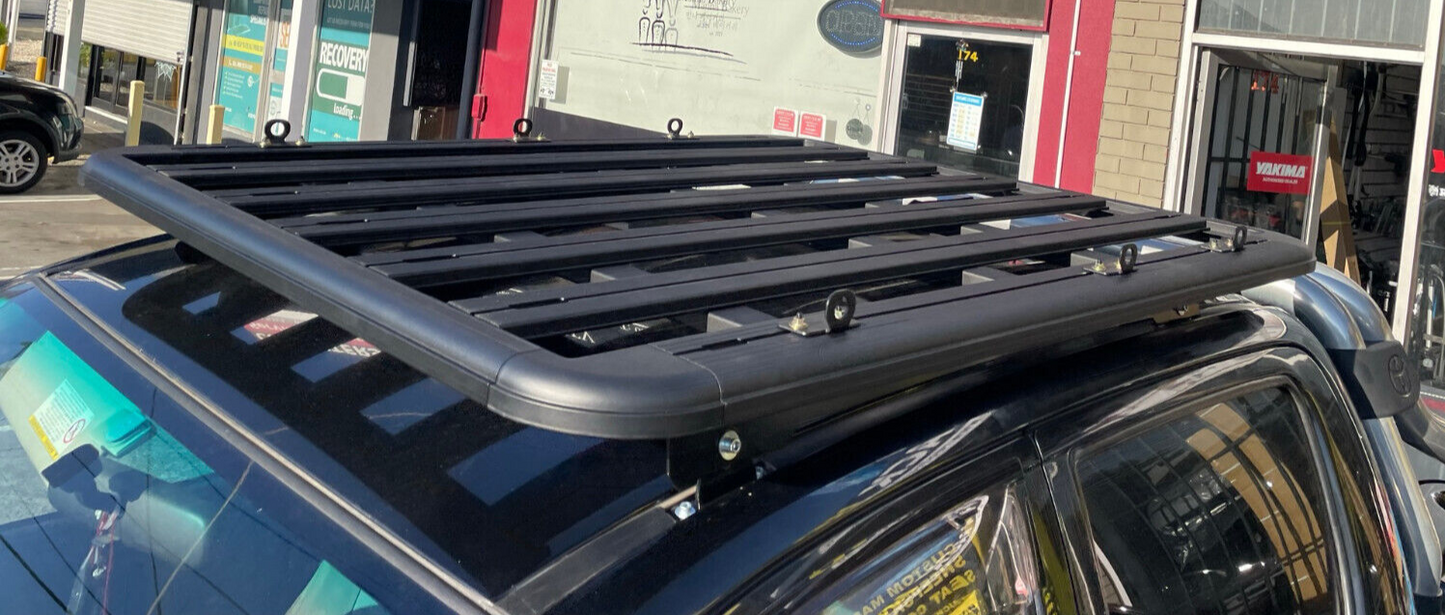 1530x1250mm Alloy Tradesman Roof Rack For Toyota Hilux 1997-2015 Dual Cab