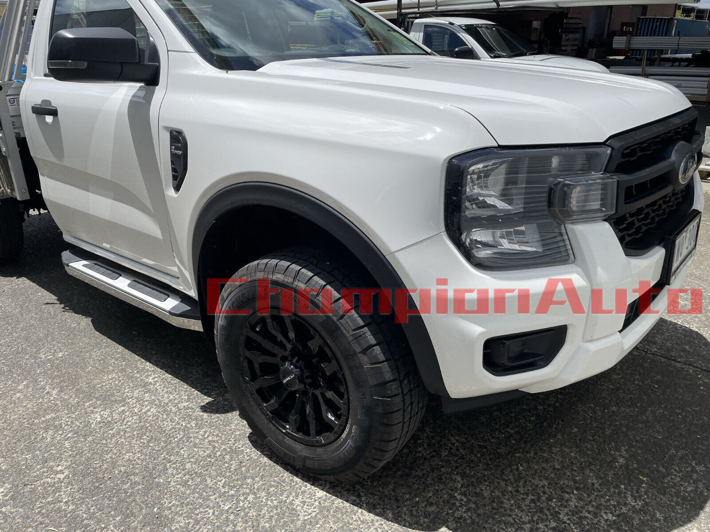 Single Cab Ranger Side Steps For the Next Gen Ford Ranger 09/2022-2024 (CMP15)