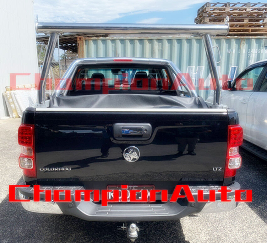 Polished Alloy Ladder Rack with extension bar for LDV T60 2017-2021 Tub Ute