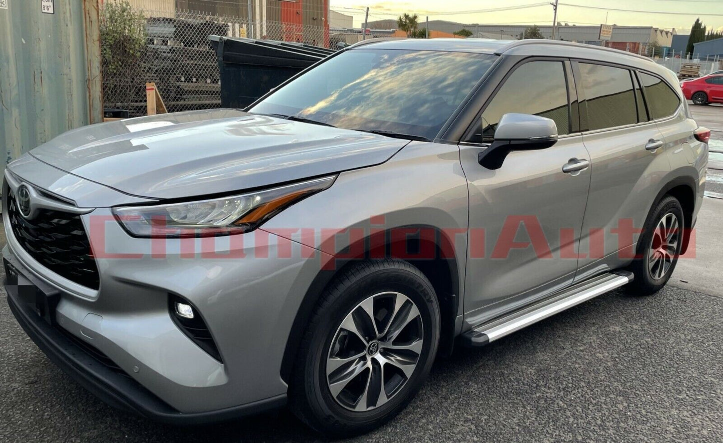 Side Steps Running Boards Aluminium for The New Toyota Kluger 2021 - 2025  (S6)