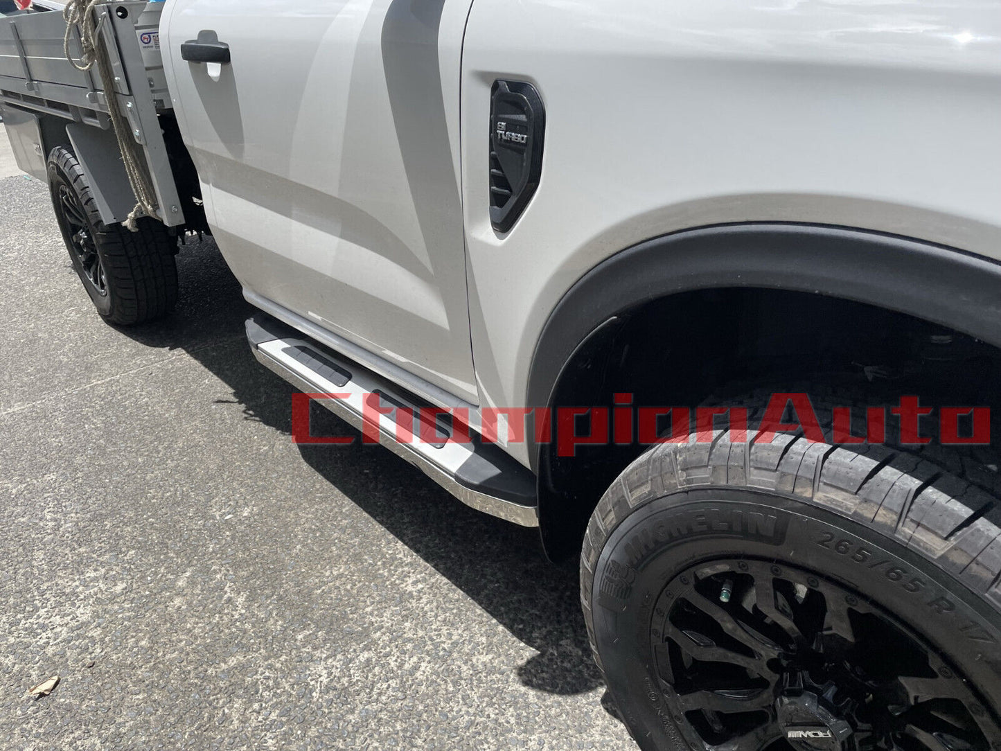 Single Cab Ranger Side Steps For the Next Gen Ford Ranger 09/2022-2024 (CMP15)