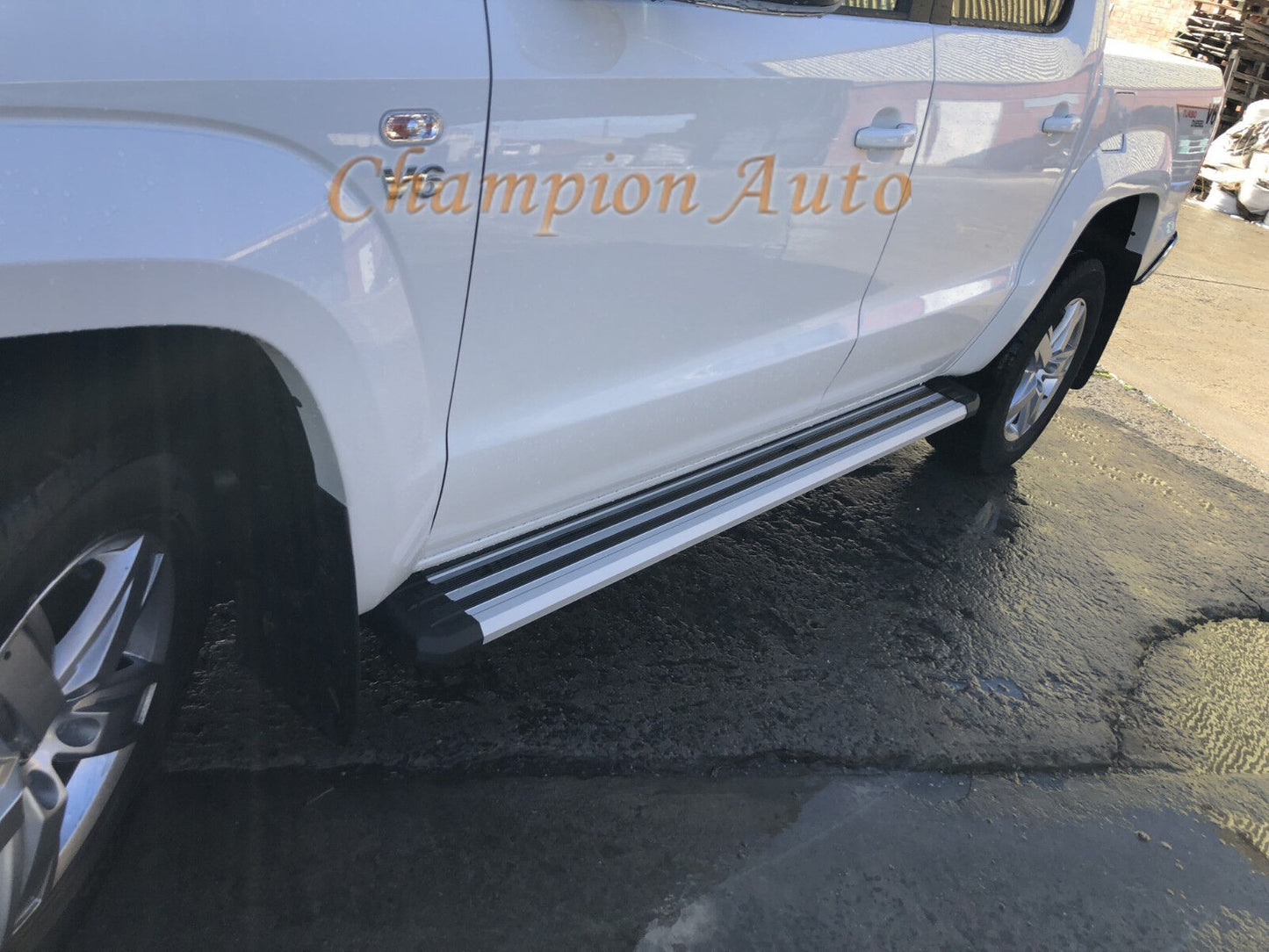 Dual Cab Side Steps Running Boards for Toyota Hilux Workmate 2018-2024 (S6)