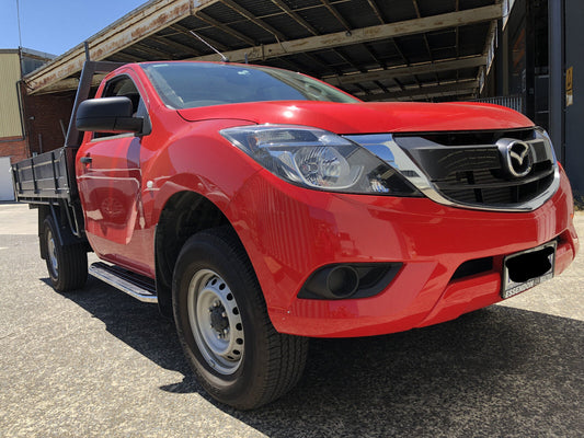 Single Cab Side Steps for Ford Ranger Mazda BT-50 BT50 Black 2012-2020 (CMP88)