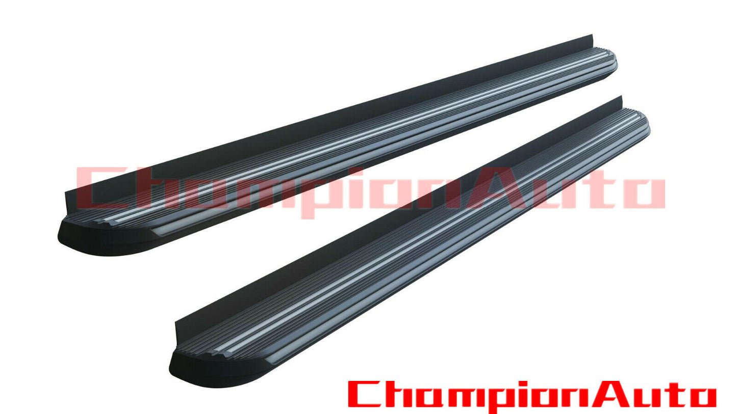 Isuzu MUX MU-X Side Steps Running Boards Aluminum 2013 - 2020 (XR)