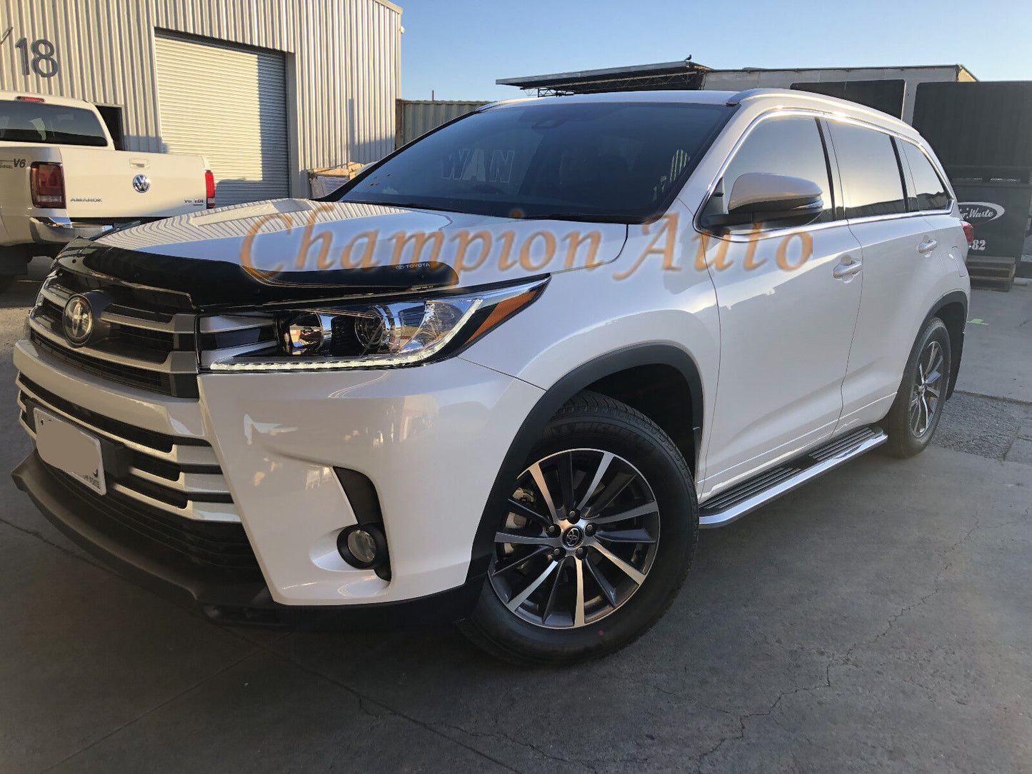 Side Steps Running Boards Aluminium for Toyota Kluger 2014-2020 (CMP94)