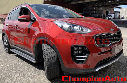 Side Steps Running Boards Aluminium  fit KIA Sportage 2016 -08/2021 (S5)