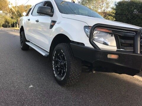 Ford Ranger PX PX2 Mazda BT50 Dual Cab Side Steps Aluminium 2012 -08/2020 (S6)