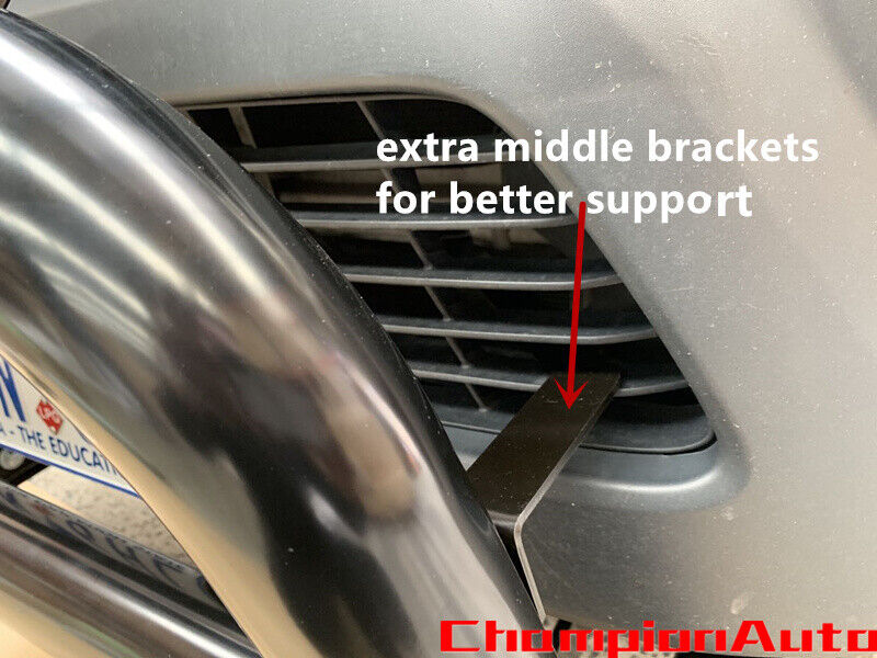 3'' Nudge Bar For Toyota Hilux 2015 -2020 (Not required cutting on grille)