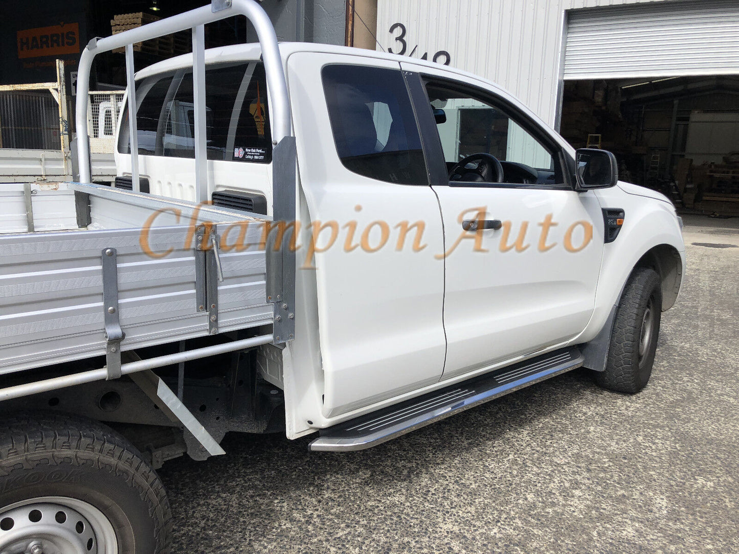 Ford Ranger Super Cab  Side Steps Running Boards Aluminum 2012-2022 CMP94