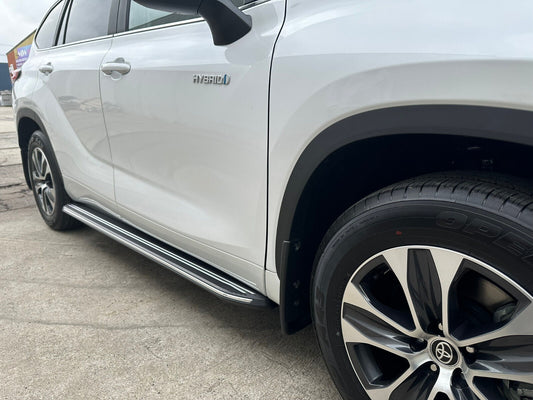 Side Steps Running Boards Aluminium for The New Toyota Kluger 2021 - 2024  (XR)