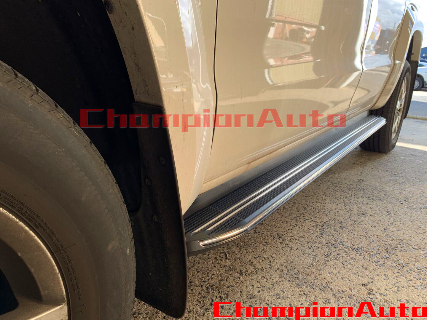 Isuzu MUX MU-X Side Steps Running Boards Aluminum 2013 - 2020 (XR)