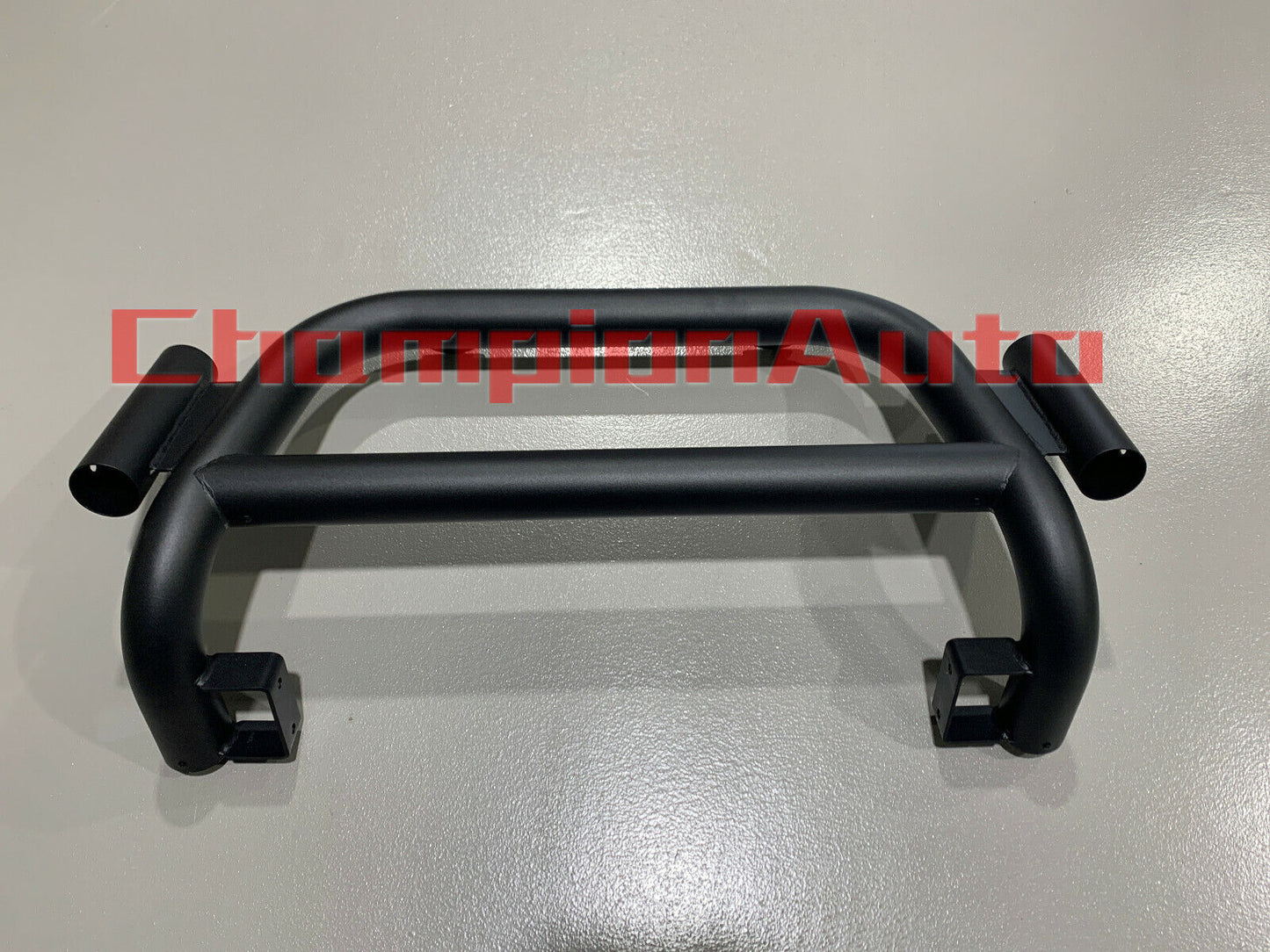 BLACK Nudge Bar with Front H Rack For Ford Ranger  2012-2022