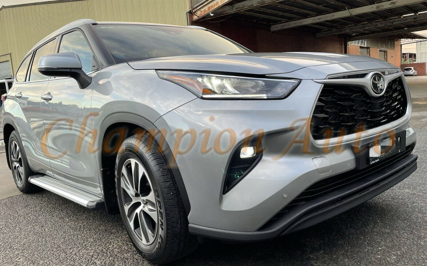 Side Steps Running Boards Aluminium for The New Toyota Kluger 2021 - 2025  (S6)