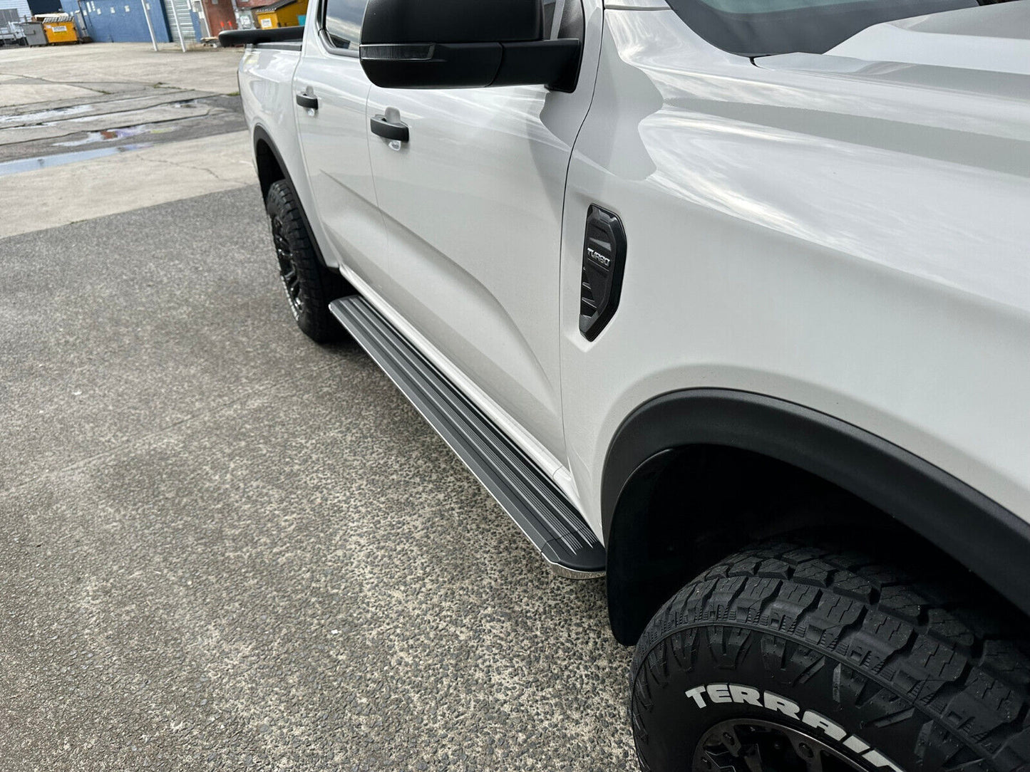 Side Steps Running Boards Aluminium FIT Ford RANGER Dual CAB 2022-2024 (S5)