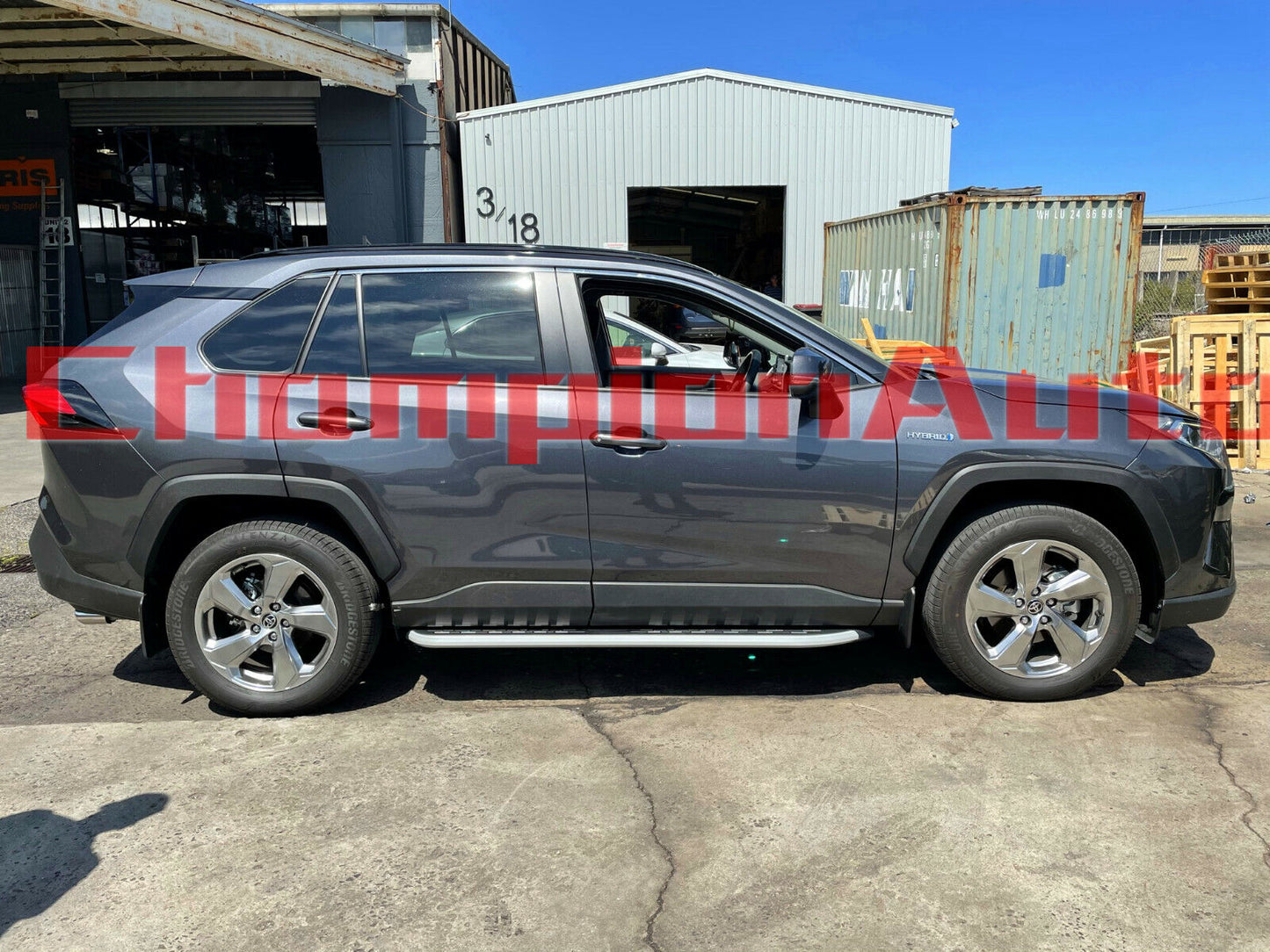 Side Steps Running Boards Aluminium To Fit Toyota NEW Rav4 2019 -2024 (XK)