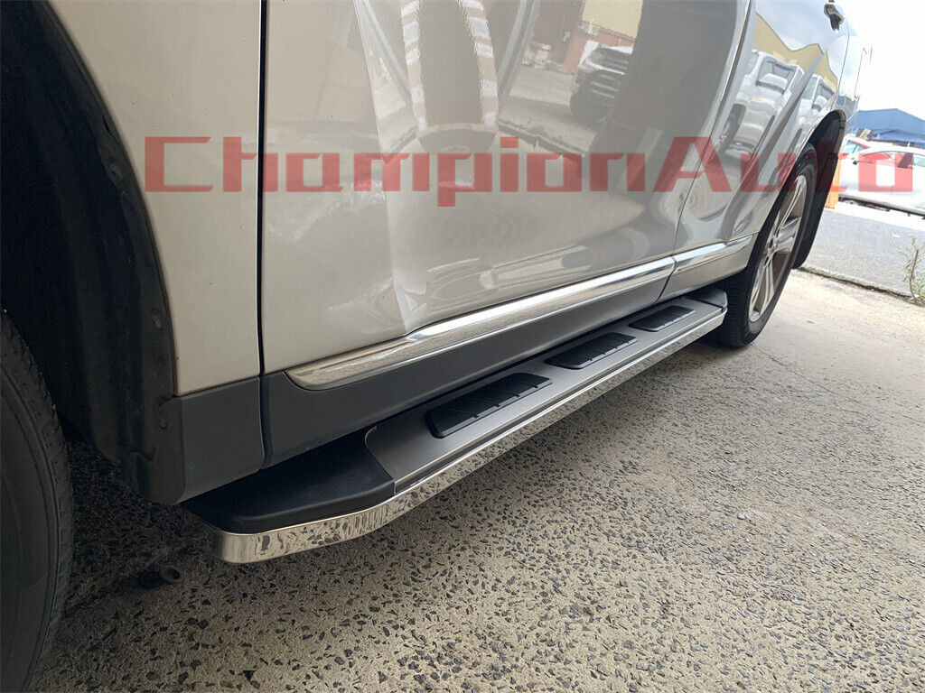 Alloy Side Steps Running Boards A pair for Toyota Kluger 2008-2013 (CMP15)