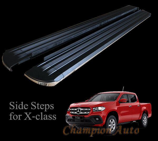 Side steps for Xclass UTE X-class Double cab Side Steps Running Boards ALL YEAR