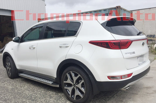 Kia Sportage Aluminium Side Steps Running Boards a pair 2016 - 08/2021 (cmp16)