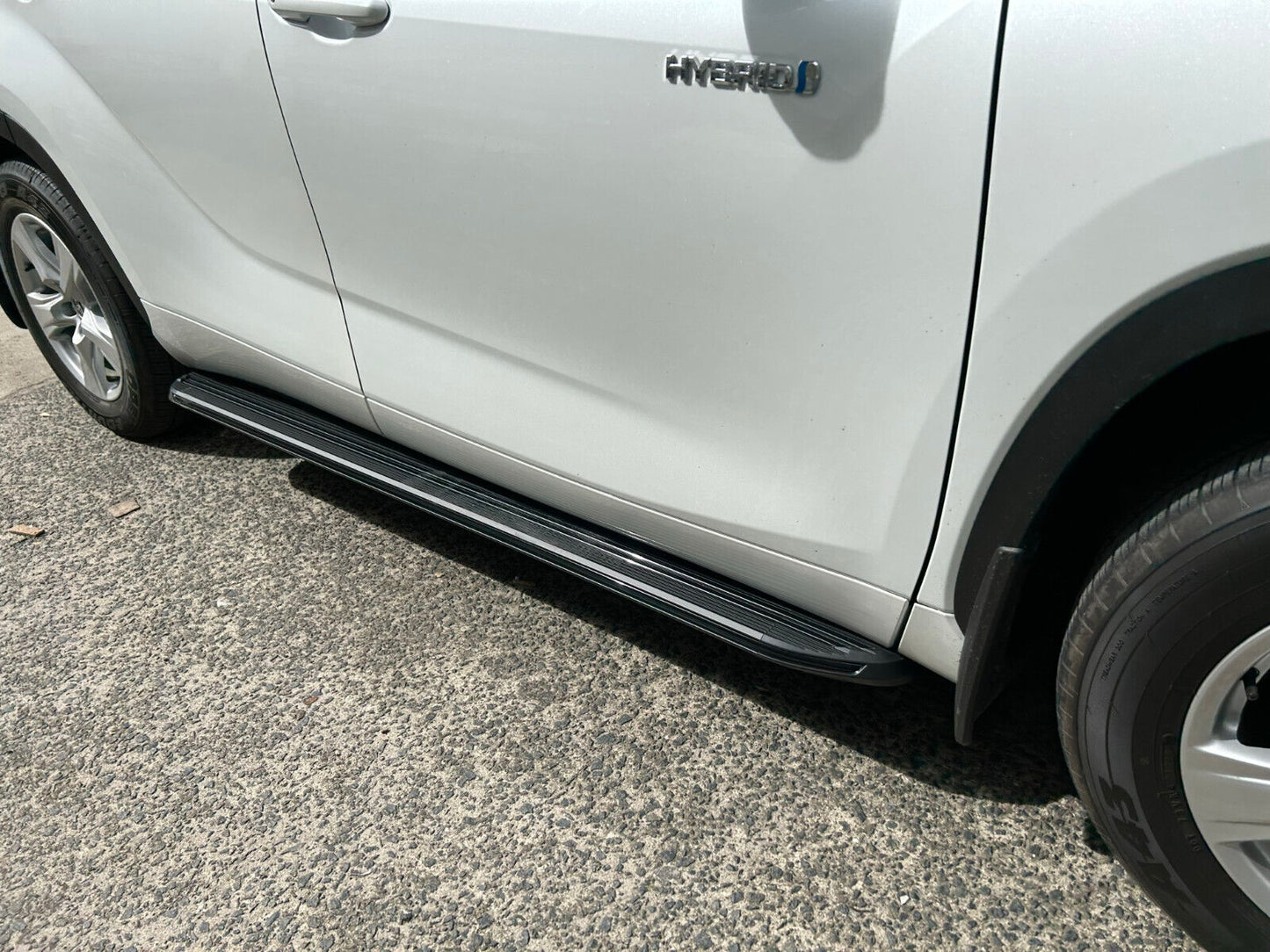 Side Steps Running Boards Aluminium for The New Toyota Kluger 2021- 2024 (XRB)